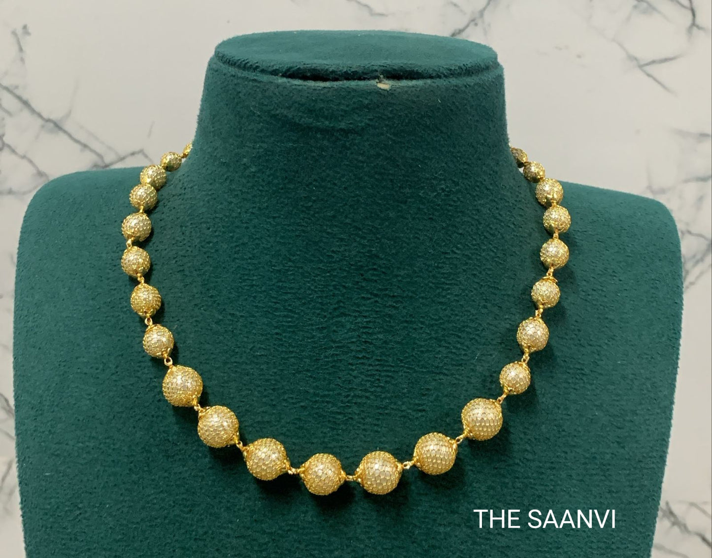DESIGNER PEARL NECKLACE ( WITHOUT EARRINGS)