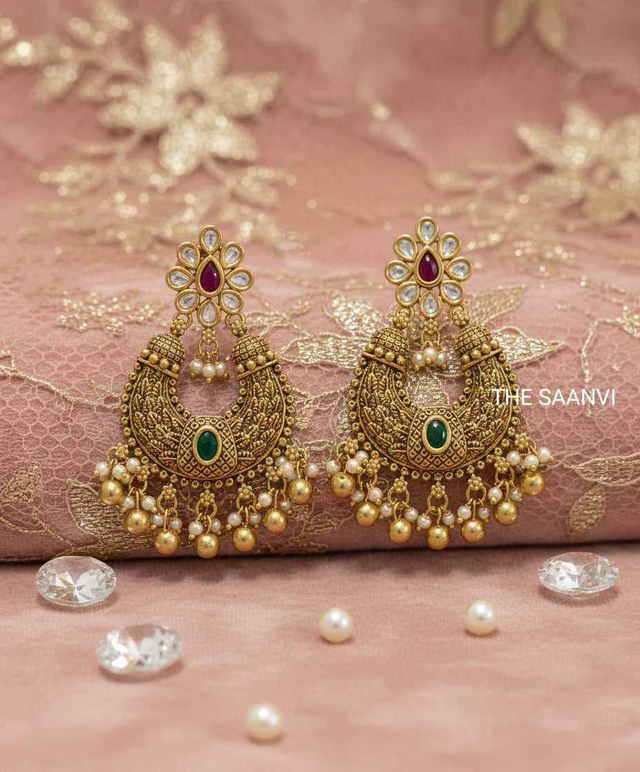 CHANDBALI DESIGNER EARRINGS