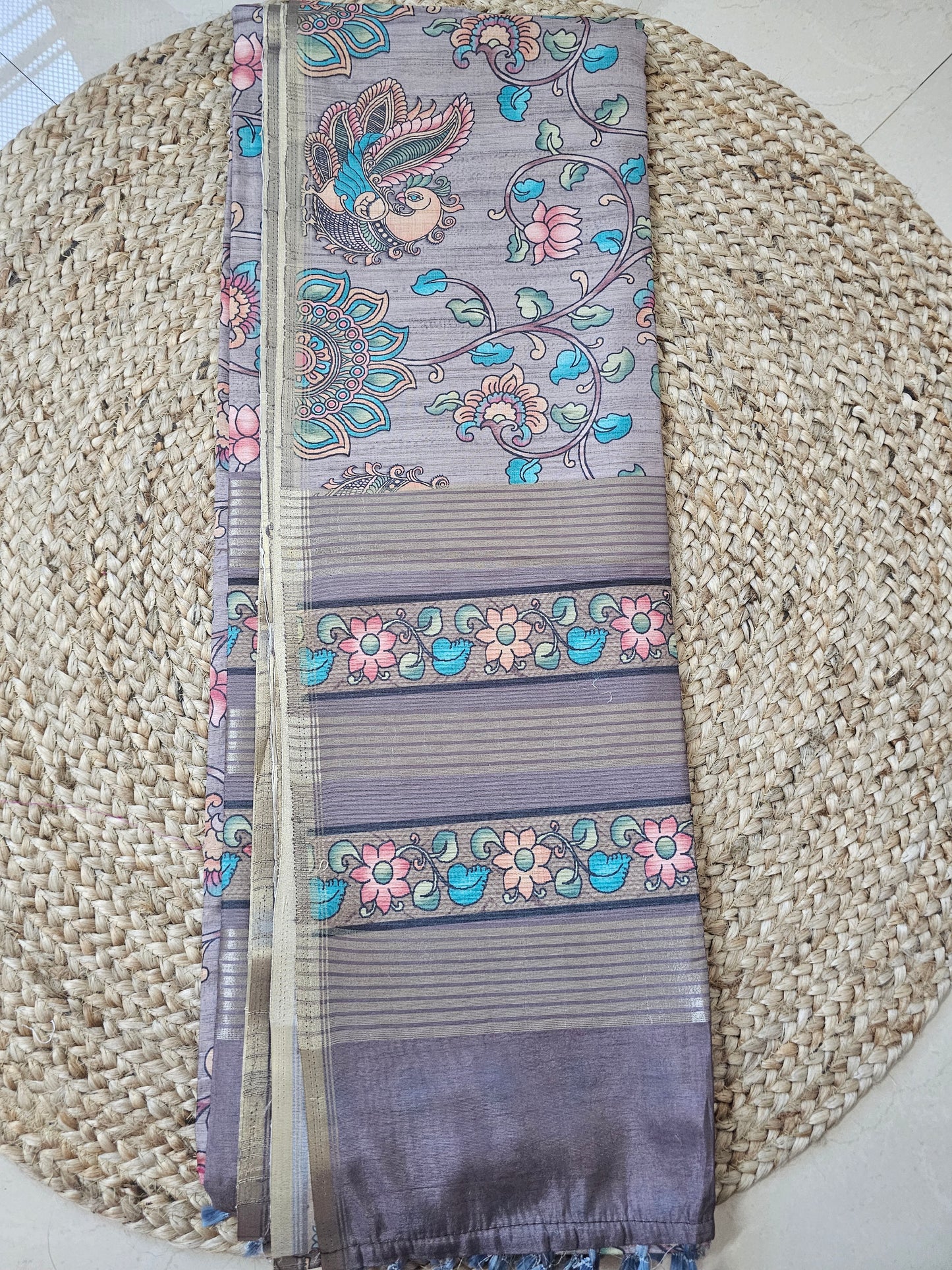 SEMI TUSSAR SAREE