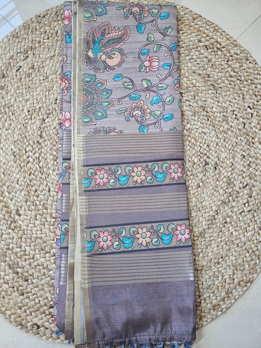 SEMI TUSSAR SAREE