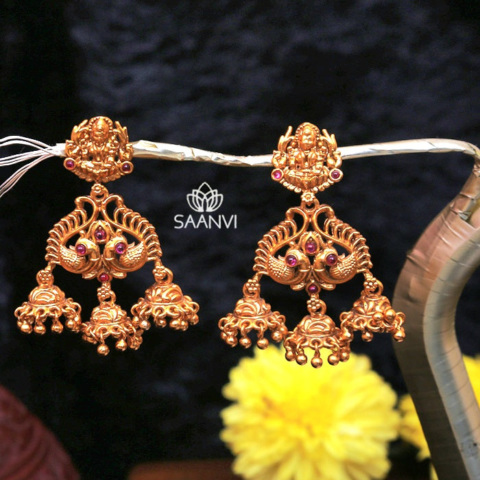 ANTIQUE LAKSHMI EARRING