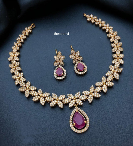 NYRA DIAMOND SETTING NECKLACE