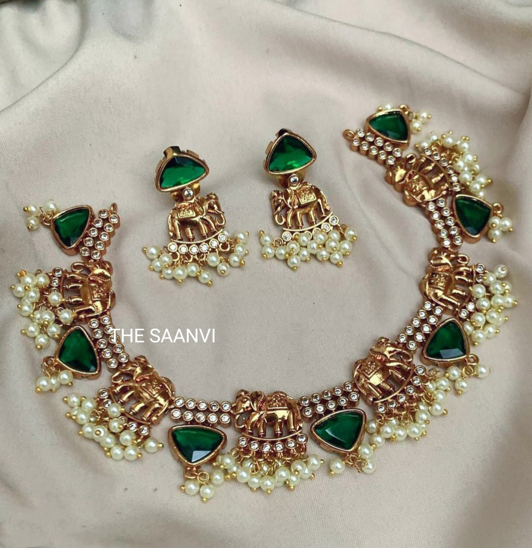 VARANAM GUTTAPUSALU NECKLACE