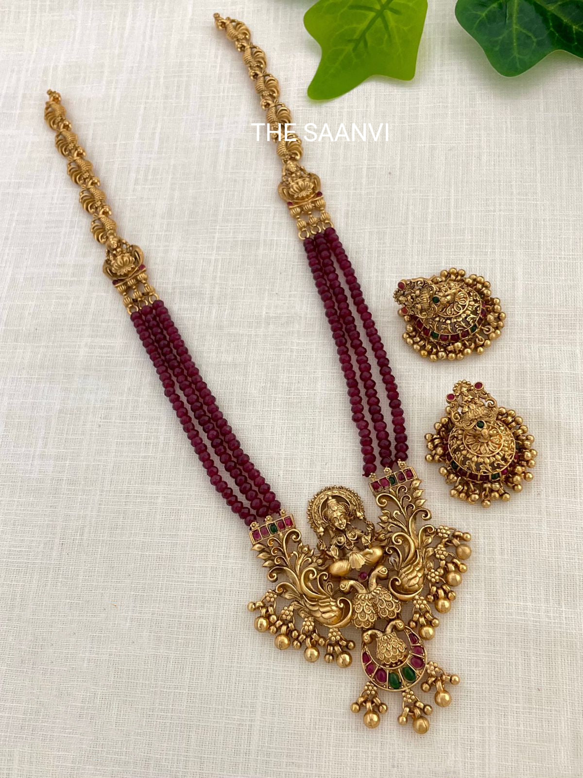 LAKSHMI BEADED HARAM SET