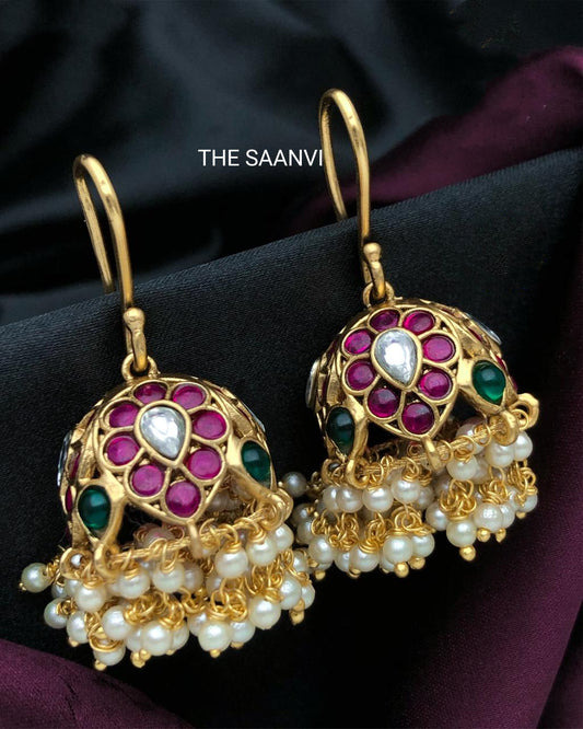 ANTIQUE HOOK JHUMKA