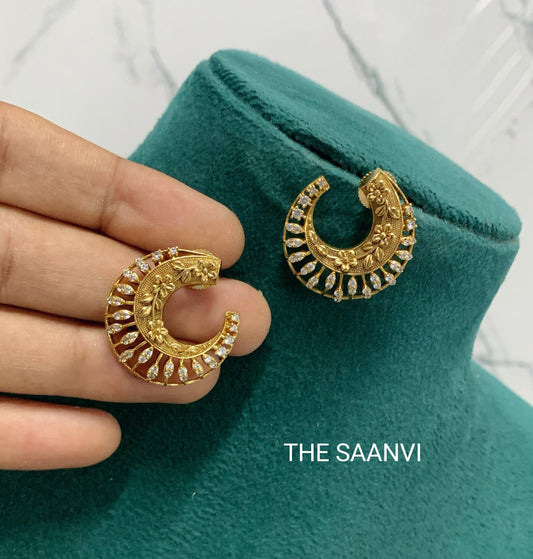 CRESCENT MOON EARRINGS