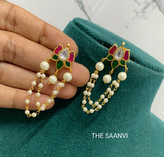 TAMARA PEARL DESIGNER EARRINGS