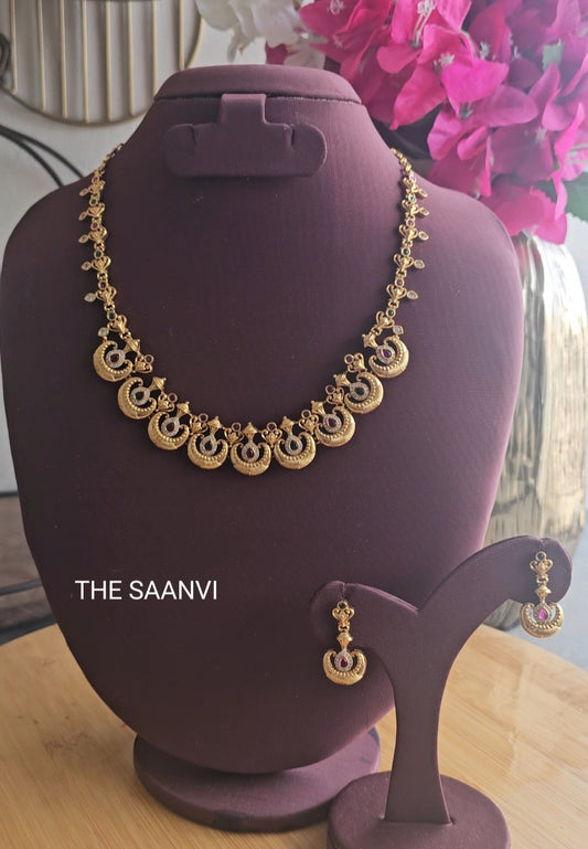 CHANDRIKA DESIGNER NECKLACE SET