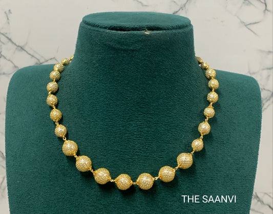 DESIGNER PEARL NECKLACE ( WITHOUT EARRINGS)