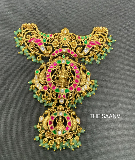PREMIUM JADAU LAKSHMI PENDANT