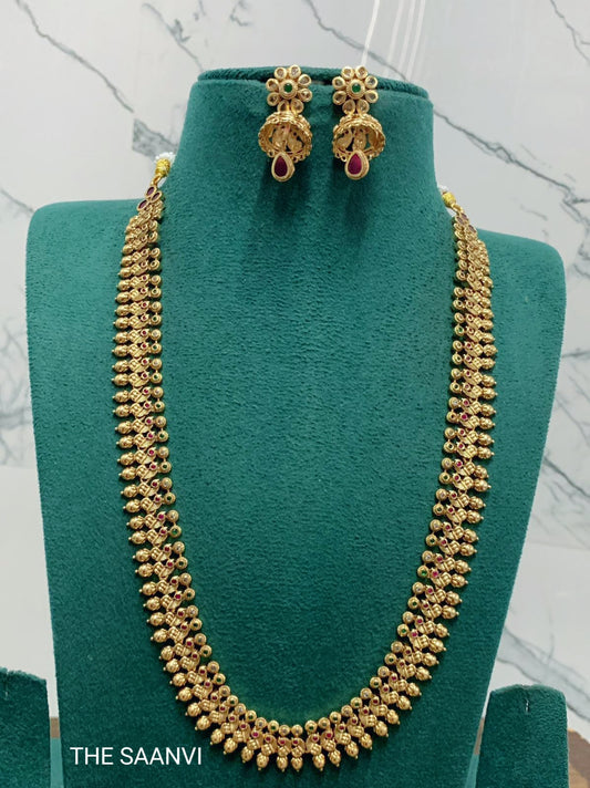MALARVIZHI ANTIQUE TRADITIONAL HARAM SET