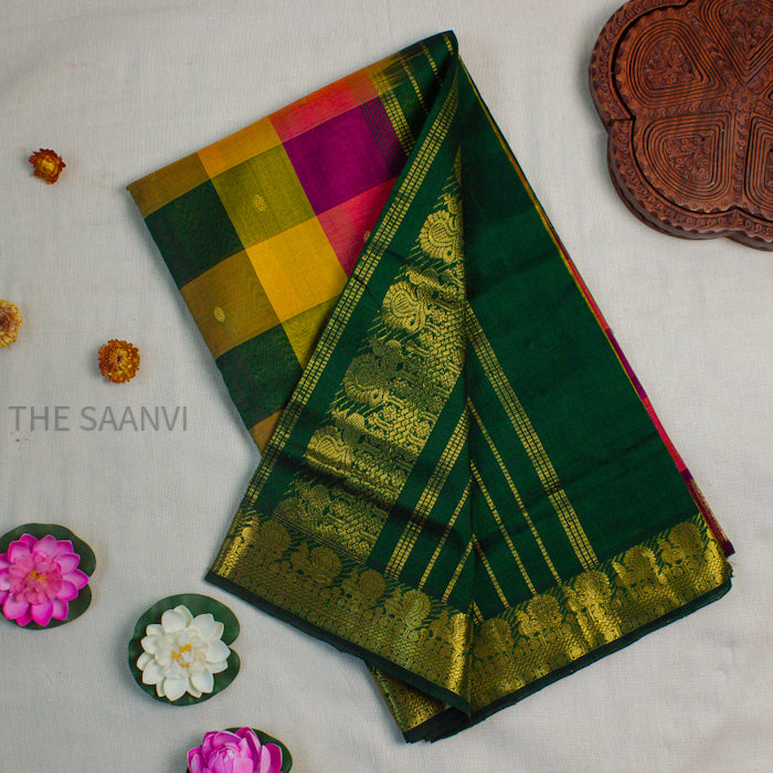 PAALUM PAZHAMUM SILK COTTON SAREE